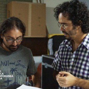 Compositor finalista Héctor Puelma e Paulo Rios